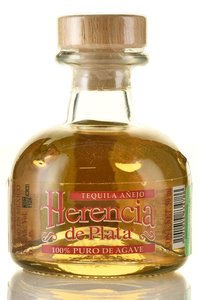 Herencia de Plata Anejo - текила Херенсия Де Плата Аньехо 0.05 л