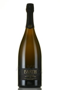 Barth Schutzenhaus Riesling Brut Nature - вино игристое Барт Шютценхаус Рислинг Брют Натюр 1.5 л белое экстра брют в п/у