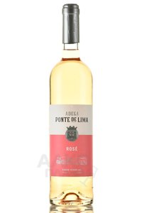 Adega Ponte de Lima Rose Vinho Verde DOC - вино Адега Понте де Лима Розе ДОК 0.75 л розовое полусухое