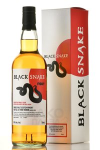 Blackadder Black Snake Single Malt Scotch Whisky - виски Блекаддер Блэк Снейк Сингл Молт Скотч Виски 0.7 л в п/у