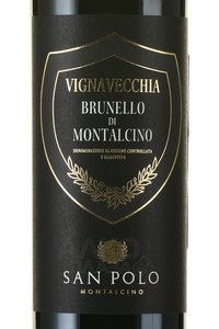 вино Сан Поло Брунелло ди Монтальчино ДОКГ 0.75 л красное сухое этикетка