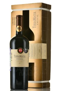 вино Terramater Unusual Cabernet Shiraz Zinfandel 0.75 л красное сухое в подарочной коробке