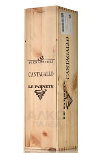 вино Тенута Ле Фарнете Карминьяно 3 л красное сухое деревянная коробка