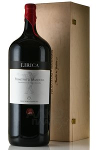 Lirica Primitivo di Manduria - вино Лирика Примитиво ди Мандурия 15 л красное сухое в д/у