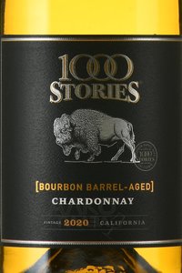 1000 Stories Chardonnay - вино 1000 Сториз Шардоне 0.75 л белое полусухое