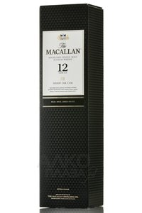 Macallan 12 years Sherry Oak - виски Макаллан 12 лет Шерри Оак 0.7 л