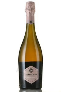 Temelion Brut Rose - вино игристое Темелион брют розовое 0.75 л