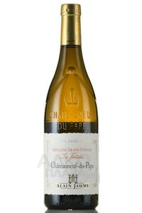 Alain Jaume & Fils Domaine Grand Veneur Chateauneuf-du-Pape La Fontaine - вино Шатонеф дю Пап Ля Фонтен Домен Гран Венер 0.75 л белое сухое
