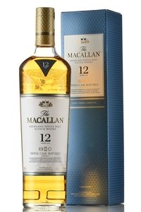 Macallan Triple Cask Matured 12 years - виски Макаллан Трипл Каск Мейчурд 12 лет 0.7 л