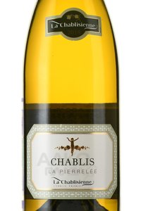 Chablis АОС La Pierrelee - вино Шабли АОС Ля Пьерреле 0.75 л белое сухое