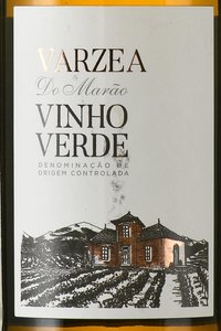 вино Варцеа До Марао Винью Верде ДОК 0.75 л белое полусухое этикетка