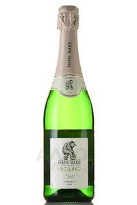 Hans Baer Riesling Sekt - вино игристое Ханс Баер Рислинг Зект 0.75 л белое сухое