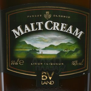 BVLand Malt Cream - ликер БВЛэнд Молт Крим 0.7 л