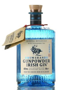 Gin Drumshanbo Gunpowder Irish Gin gift box - джин Драмшанбо Ганпаудер Айриш Джин в п/у 0.5 л