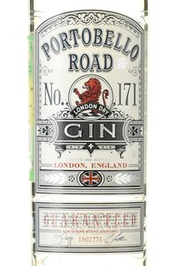 Portobello Road London Dry Gin - джин Портобелло Роуд Лондон Драй 0.7 л в тубе