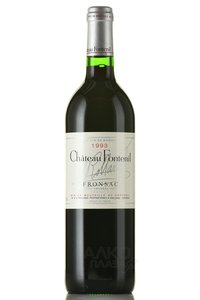 Chateau Fontenil Rolland - вино Шато Фонтёниль Роллан 0.75 л красное сухое