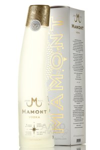 водка Mamont 0.7 л в подарочной коробке