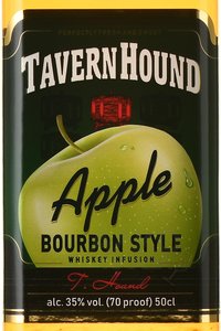 Tavern Hound Apple Bourbon Style - виски Таверн Хаунд Яблоко Бурбон Стайл 0.5 л
