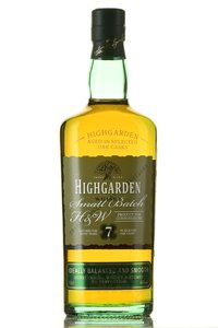 Highgarden 7 Years Old - виски Хайгарден 7 лет 0.5 л