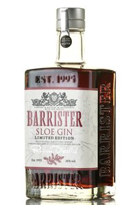 Barrister Sloe Gin - ликер Барристер Слое Джин 0.7 л