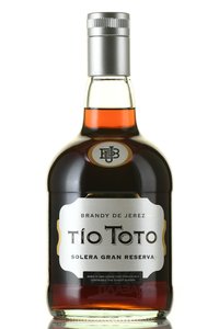 Tio Toto Brandy de Jerez Solera Gran Reserva - бренди Тио Тото Бренди Де Херес Солера Гран Резерва 0.7 л