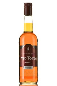 Tio Toto Brandy De Jerez Solera - Тио Тото Бренди Де Херес Солера 0.7 л