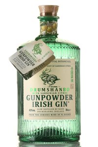 Drumshanbo Gunpowder Irish Gin Sardinian Citrus - Драмшанбо Ганпаудер Айриш Джин Сардиниан Сайтрус 0.7 л
