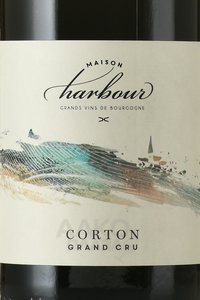 Corton Grand Cru Maison Harbour - вино Кортон Гран Крю Мэзон Арбур 0.75 л красное сухое