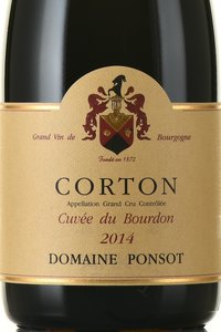 Domaine Ponsot Cuvee du Bourdon Corton - вино Домэн Понсо Кюве дю Бурдон Кортон 0.75 л красное сухое