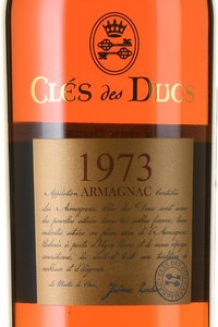 Cles des Ducs - арманьяк Кле де Дюк 1973 год 0.7 л в п/у