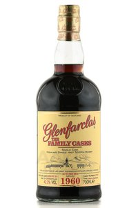 Glenfarclas Family Casks 1960 - виски Гленфарклас Фэмили Каскс 1960 года 0.7 л