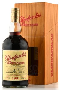 Glenfarclas Family Cask 1961 - виски Гленфарклас Фэмили Каскс 1961 года 0.7 л