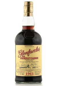 Glenfarclas Family Cask 1961 - виски Гленфарклас Фэмили Каскс 1961 года 0.7 л