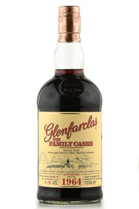 Glenfarclas Family Cask 1964 - виски Гленфарклас Фэмили Каскс 1964 года 0.7 л