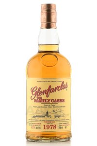 Glenfarclas Family Casks 1978 - виски Гленфарклас Фэмэли Каскс 1978 года 0.7 л