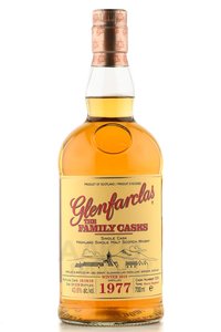 Glenfarclas Family Casks 1977 - виски Гленфарклас Фэмэли Каскс 1977 года 0.7 л