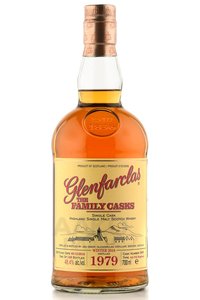 Glenfarclas Family Casks 1979 - виски Гленфарклас Фэмэли Каскс 1979 года 0.7 л