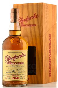 Glenfarclas Family Casks 1980 - виски Гленфарклас Фэмили Каскс 1980 0.7 л