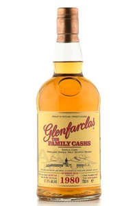 Glenfarclas Family Casks 1980 - виски Гленфарклас Фэмили Каскс 1980 0.7 л