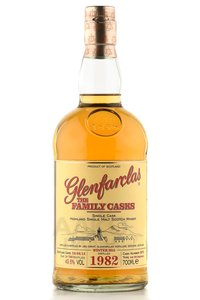 Glenfarclas Family Cask 1982 - виски Гленфарклас Фэмили Каскс 1982 года 0.7 л