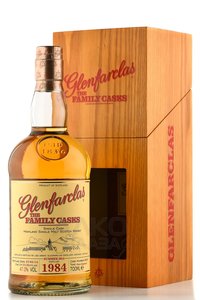 Glenfarclas Family Casks 1984 - виски Гленфарклас Фэмили Каскс 1984 0.7 л