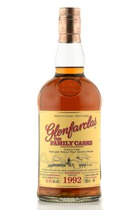 Glenfarclas Family Casks 1992 - виски Гленфарклас Фэмэли Каскс 1992 года 0.7 л