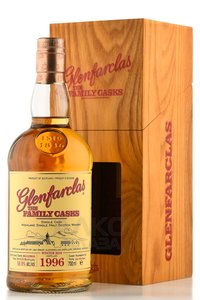 Glenfarclas Family Casks 1996 - виски Гленфарклас Фэмэли Каскс 1996 года 0.7 л