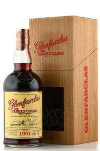 Glenfarclas Family Casks 1991 - виски Гленфарклас Фэмэли Каскс 1991 года 0.7 л