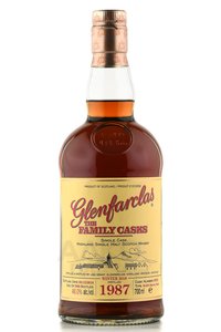 Glenfarclas Family Casks 1987 - виски Гленфарклас Фэмэли Каскс 1987 года 0.7 л