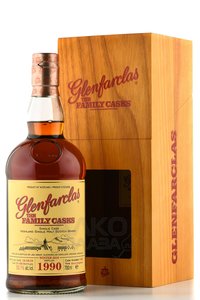 Glenfarclas Family Casks 1990 - виски Гленфарклас Фэмэли Каскс 1990 года 0.7 л