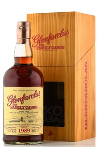 Glenfarclas Family Casks 1989 - виски Гленфарклас Фэмэли Каскс 1989 года 0.7 л