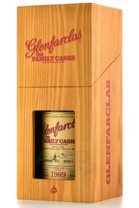 Glenfarclas Family Casks 1989 - виски Гленфарклас Фэмэли Каскс 1989 года 0.7 л