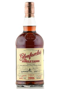 Glenfarclas Family Casks 2006 - виски Гленфарклас Фэмэли Каскс 2006 года 0.7 л