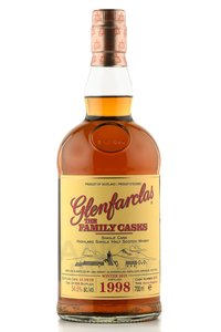 Glenfarclas Family Casks 1998 - виски Гленфарклас Фэмэли Каскс 1998 года 0.7 л